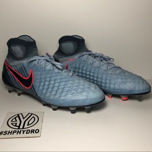 Nike Size 10.5 Soccer Cleats W/bag Magista Obra SG Pro